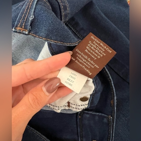 James Jeans Riley Straight Leg Bootcut Dark Wash Jeans Size 28 - Picture 4 of 8